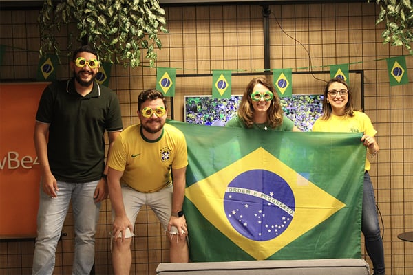 Brazil Team Flag
